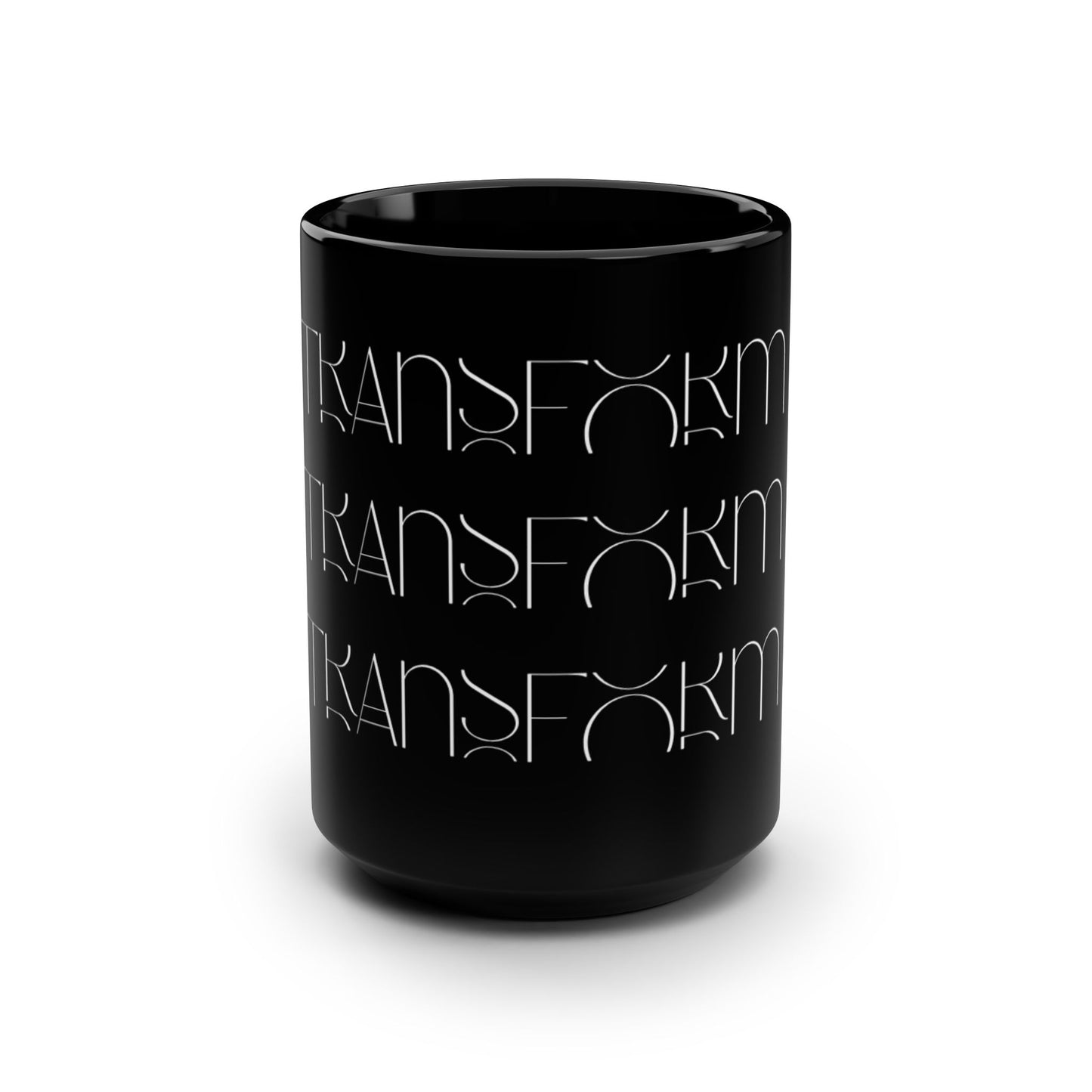 Sleek Black Coffee Mug
