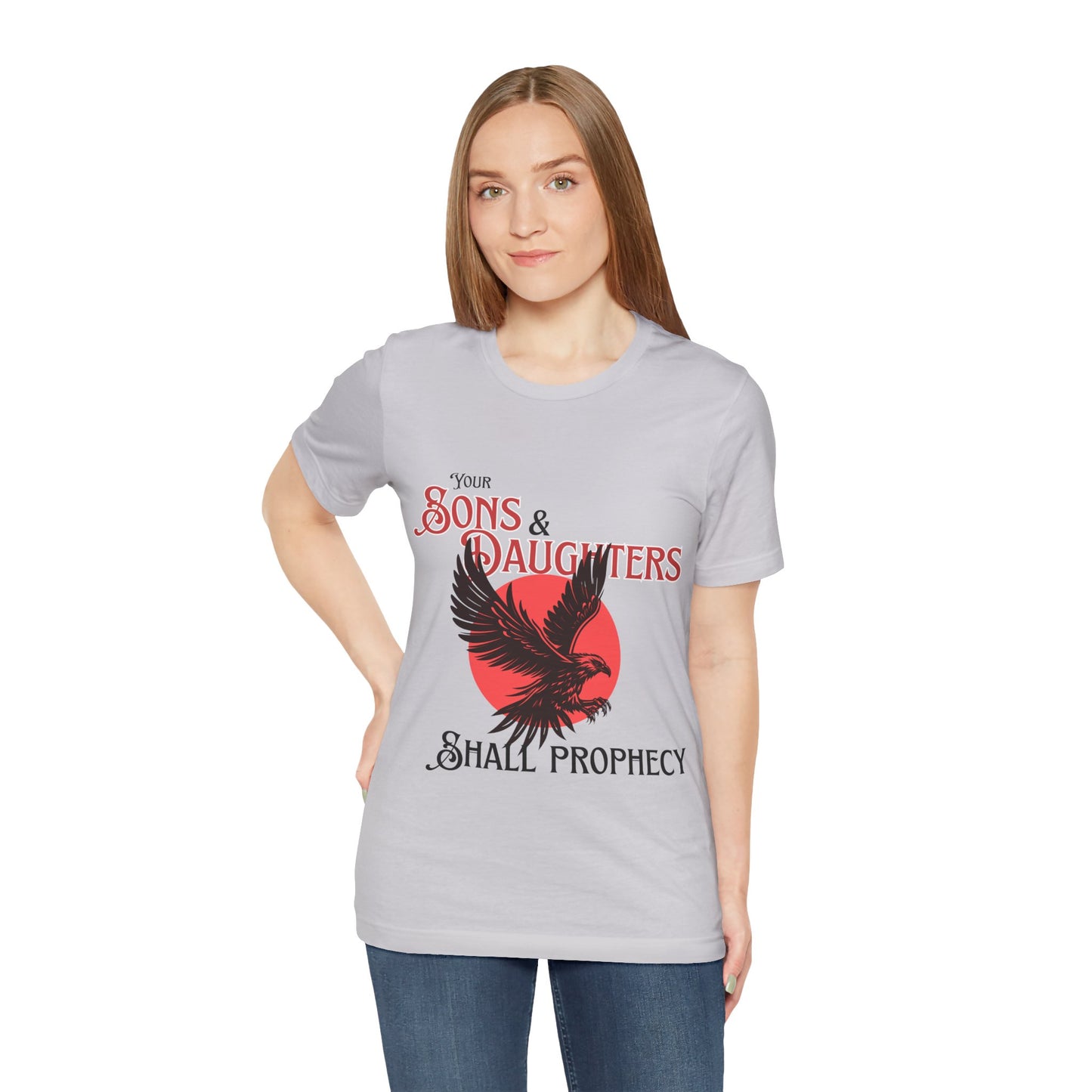 "Sons & Daughters Shall Prophecy" T- Shirt | Lavender Dust
