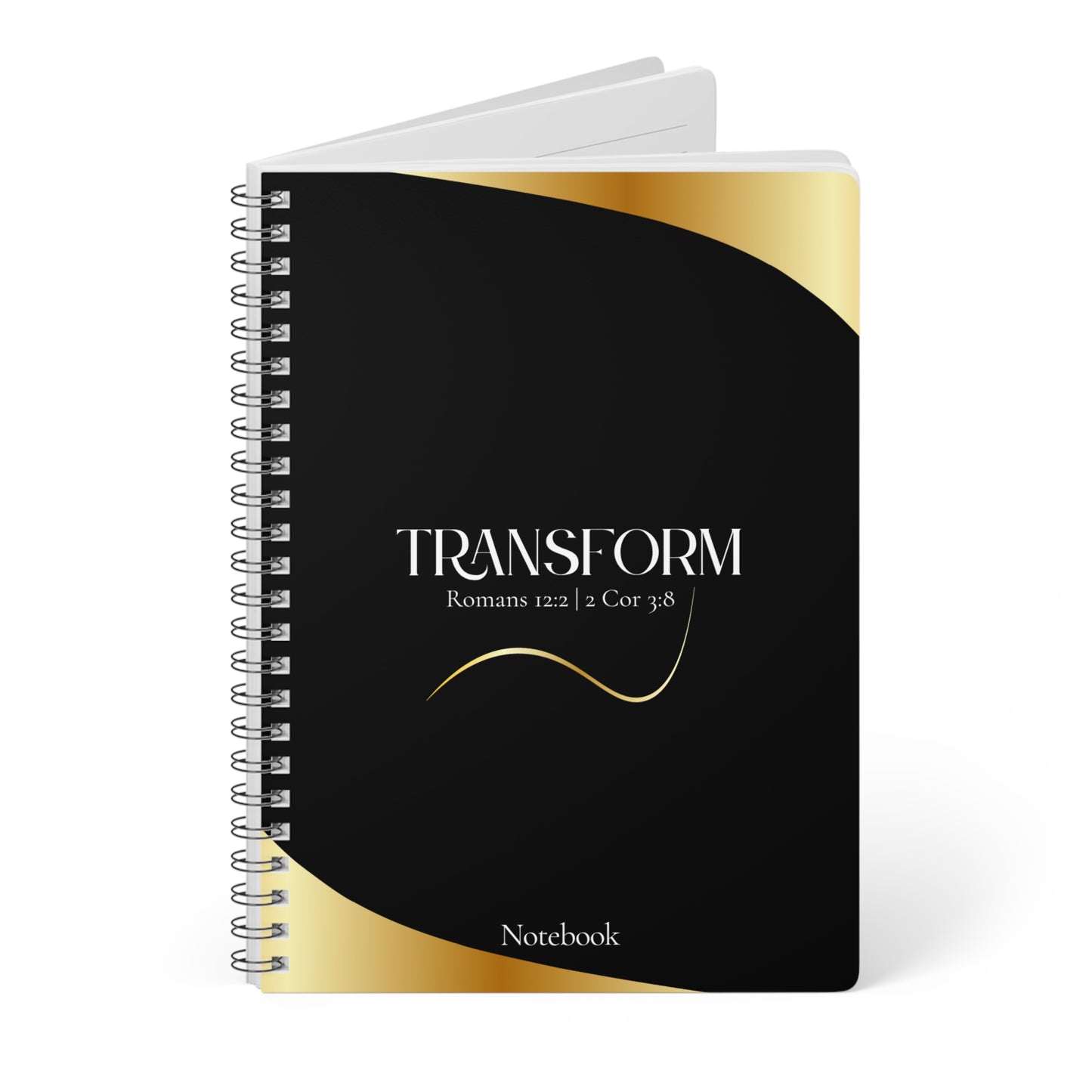 Transform Network Elegant Wirobound Softcover Notebook, A5 - Transform Your Ideas