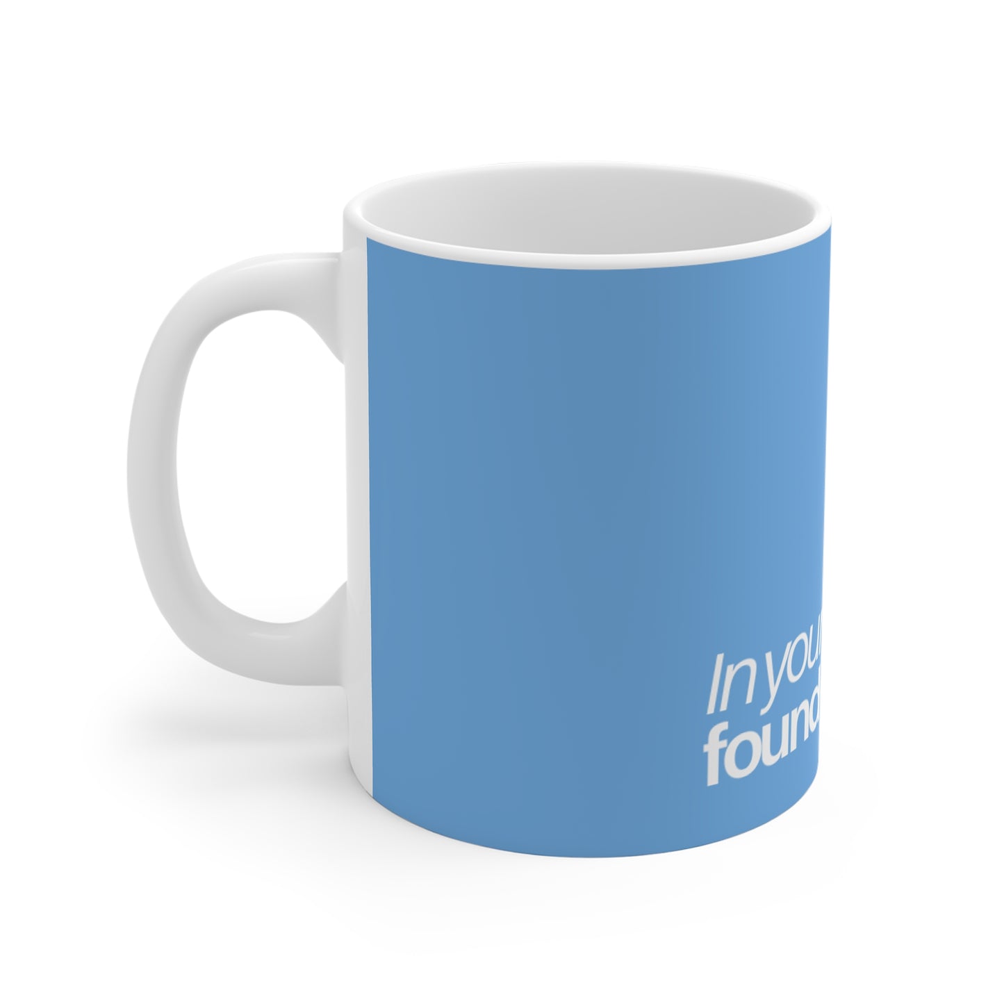 "In Your Arms, I found my peace" Mug