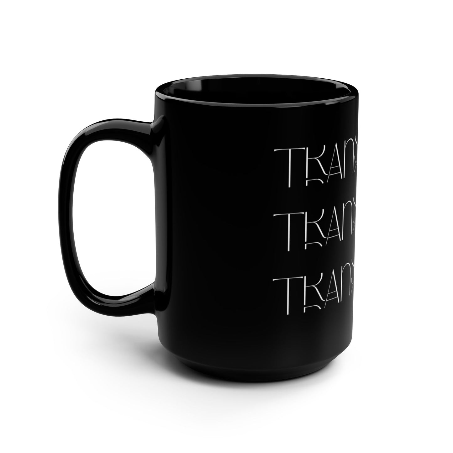 Sleek Black Coffee Mug
