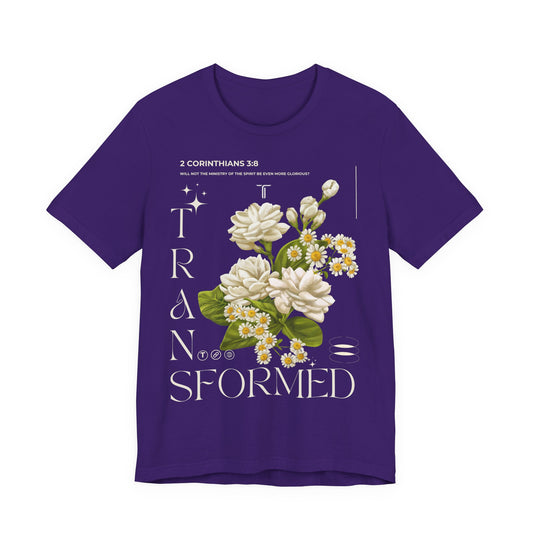 Transform Floral Design T-Shirt