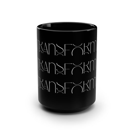 Sleek Black Coffee Mug